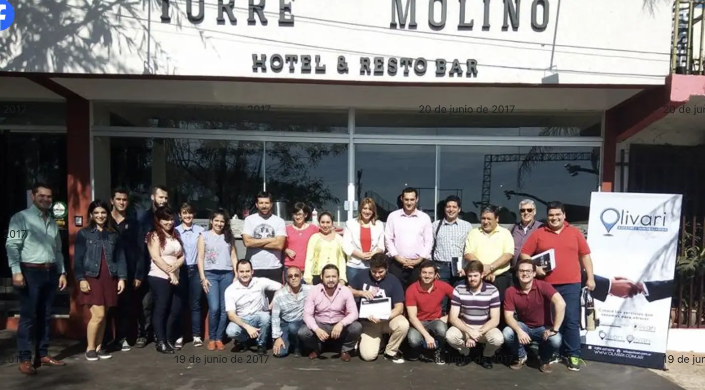 Asistentes de un taller de tasaciones en Encarnación, Paraguay