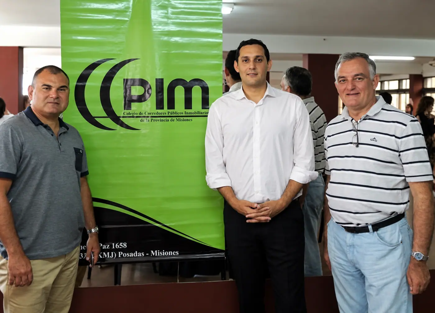 Con Denis y Juan en el CCPIM